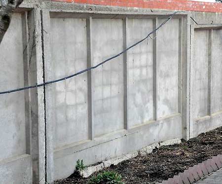Бетонные заборы и ограждения