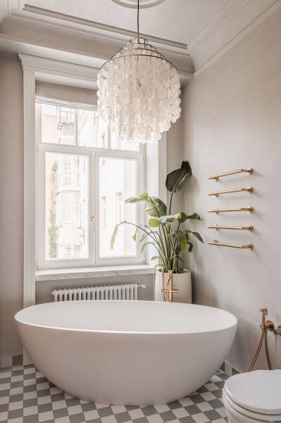 Мягкий современный интерьер для молодой семьи в Киеве