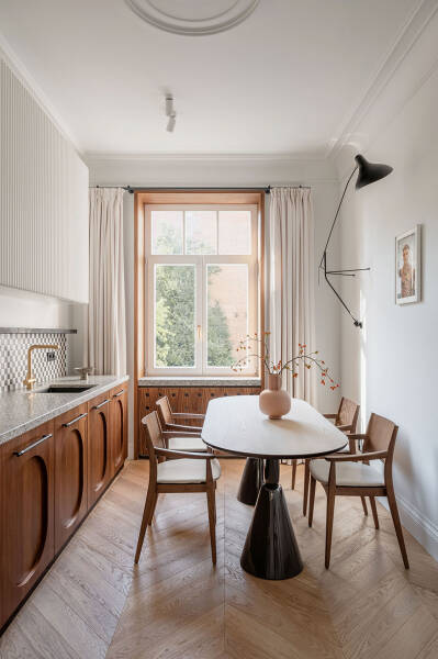 Мягкий современный интерьер для молодой семьи в Киеве