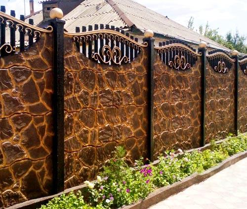 Бетонные заборы и ограждения