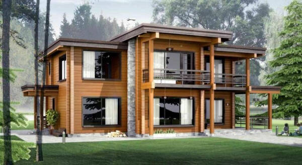 Тонкости проектирования домов из экологичного бруса