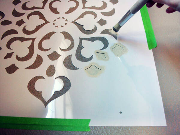 Как создать рисунок на полу своими руками