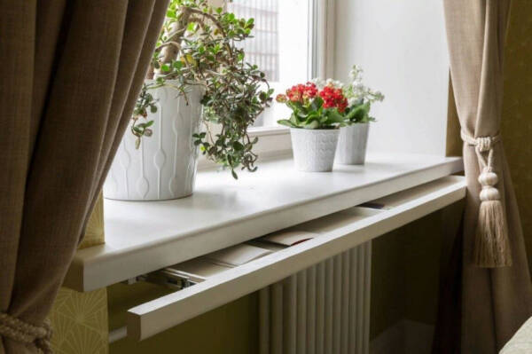 Как придать подоконнику функциональность &mdash; лучшие идея для интерьера
