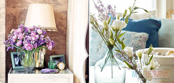 Искусственные цветы в интерьере дома &ndash; 6 советов по выбору и декору