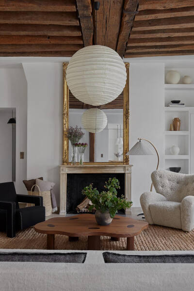 Светлая и элегантная квартира канадской семьи в Париже