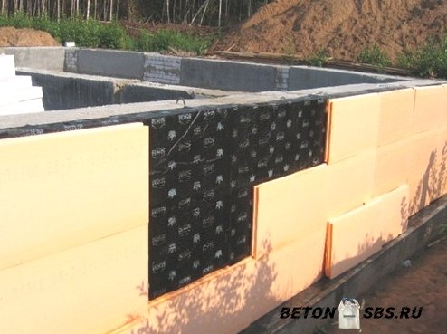 Установка теплого фундамента для дома