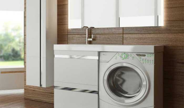 Как выбрать столешницу под раковину и стиральную машину, чтобы ванная стала комфортной и функциональной
