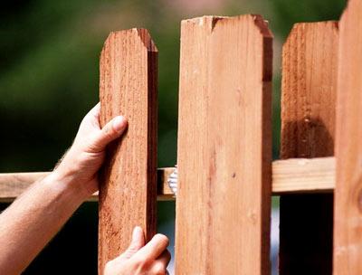 Забор &laquo;Шахматка&raquo;