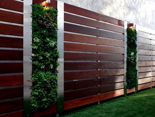 Красивые заборы для частного дома