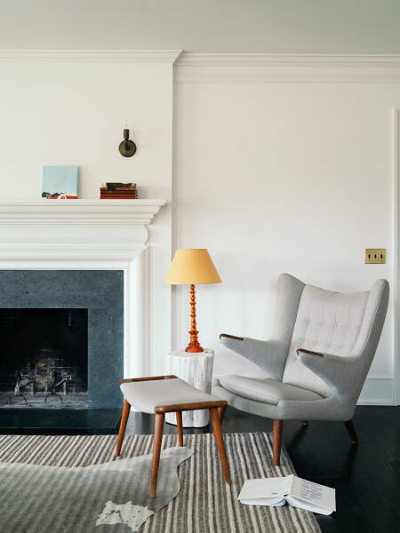 Уютная американская дача в старинном фермерском доме