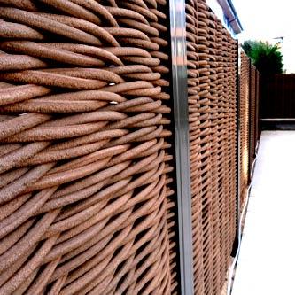 Плетеные заборы