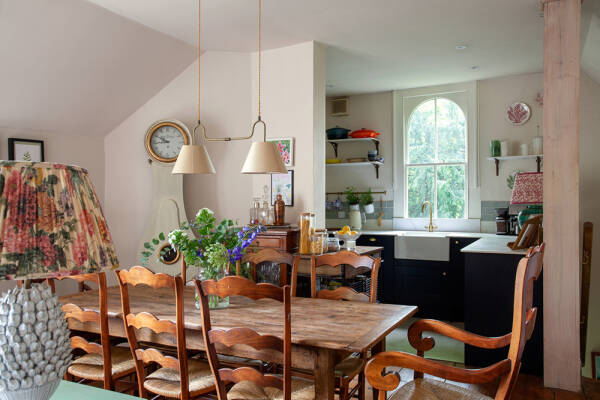 Квартира в Лондоне с атмосферой уютного загородного коттеджа