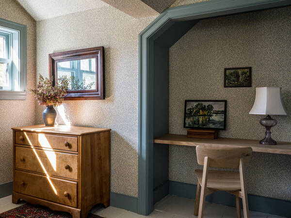 Американская дача с традиционными и современными элементами декора