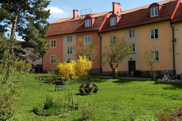 Квартира в Швеции с настроением загородной дачи (86 кв. м)