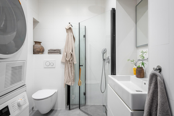 Лёгкие пастели в дизайне приятной скандинавской квартиры (72 кв. м)