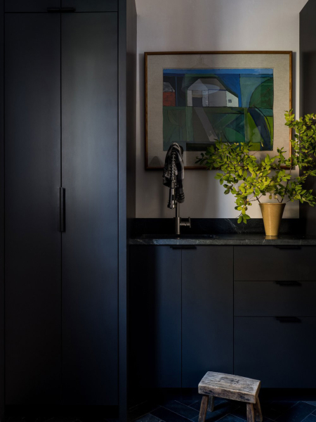 Американская дача с традиционными и современными элементами декора