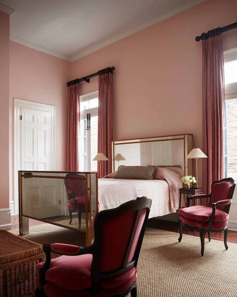 Классическая роскошь и смелое современное искусство: дом в Новом Орлеане