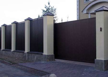 Заборы для частного дома