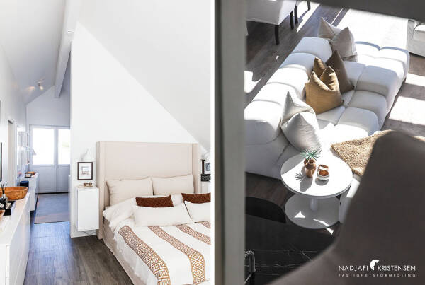 Современный скандинавский дом на берегу моря