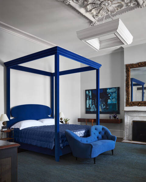 Классическая роскошь и смелое современное искусство: дом в Новом Орлеане