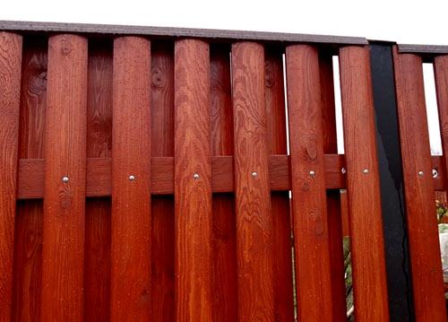 Забор &laquo;Шахматка&raquo;