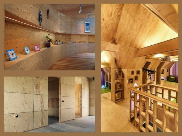 Межкомнатные и декоративные перегородки из фанеры