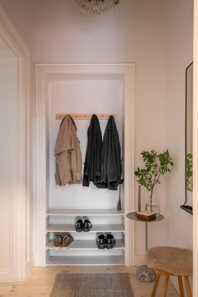 Лёгкие пастели в дизайне приятной скандинавской квартиры (72 кв. м)