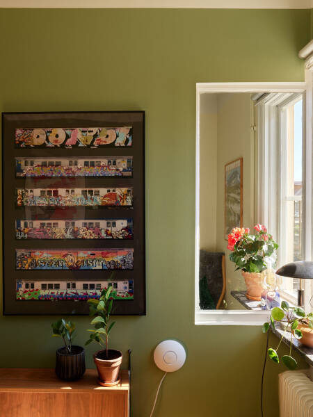 Квартира в Швеции с настроением загородной дачи (86 кв. м)