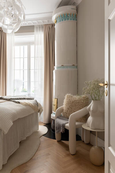 Арки и модный дизайн: элегантная квартира в Стокгольме (71 кв. м)