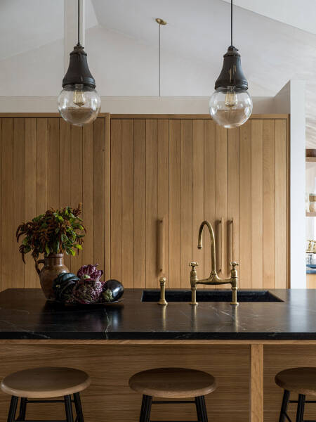 Американская дача с традиционными и современными элементами декора