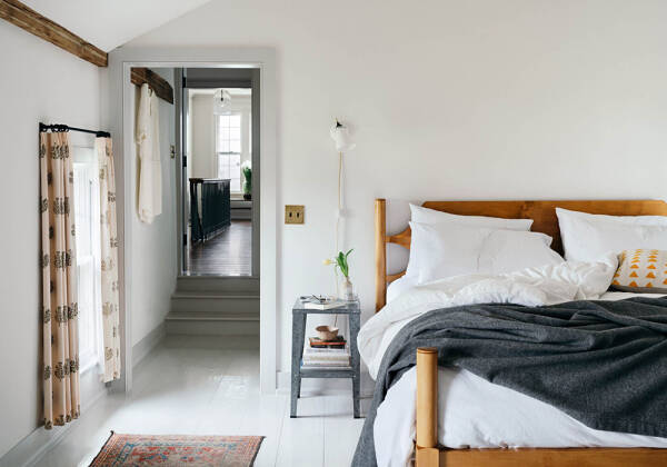 Уютная американская дача в старинном фермерском доме