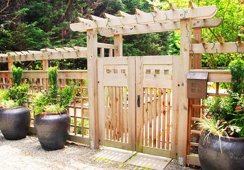 Заборы в японском стиле