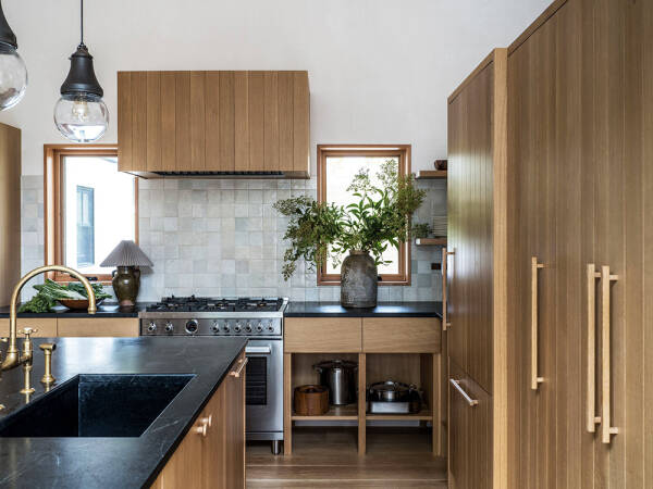 Американская дача с традиционными и современными элементами декора