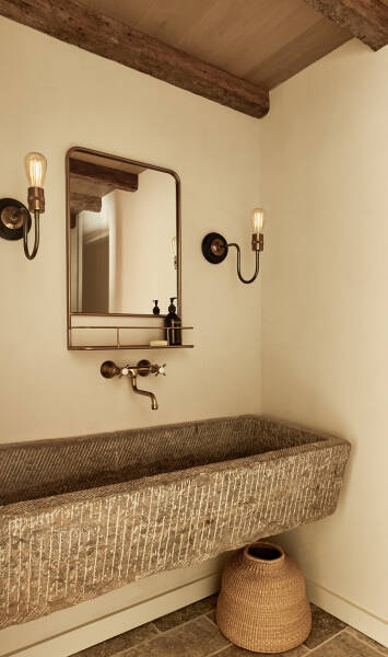 Тёплый кантри в дизайне дачного дома в Коннектикуте