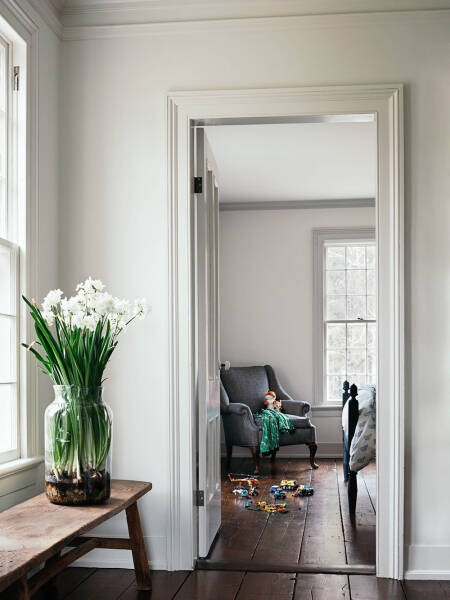 Уютная американская дача в старинном фермерском доме