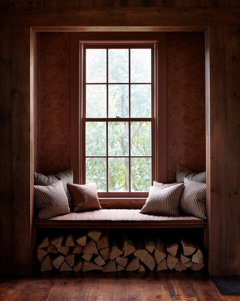 Уютный интерьер с характером: исторический дом в Коннектикуте