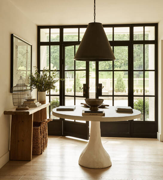 Тёплый кантри в дизайне дачного дома в Коннектикуте