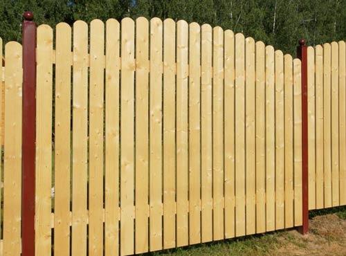 Заборы которые можно построить без заливки фундамента