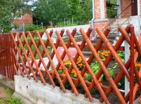 Виды заборов для палисадника