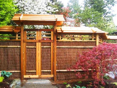 Заборы в японском стиле