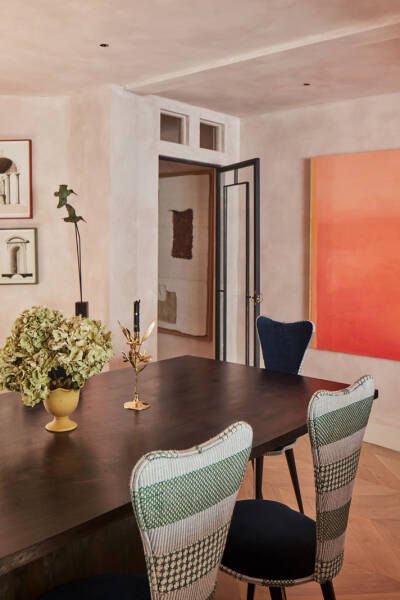 Принты, краски и искусство: эклектичный таунхаус в Лондоне