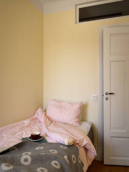 Квартира в Швеции с настроением загородной дачи (86 кв. м)