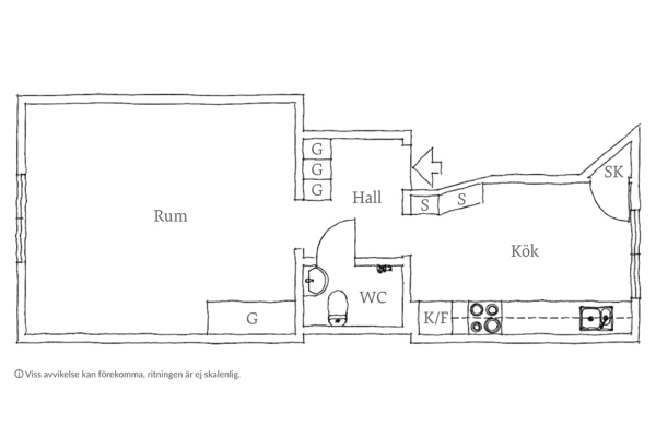 Мягкий интерьер маленькой шведской квартиры с приятным декором (40 кв. м)