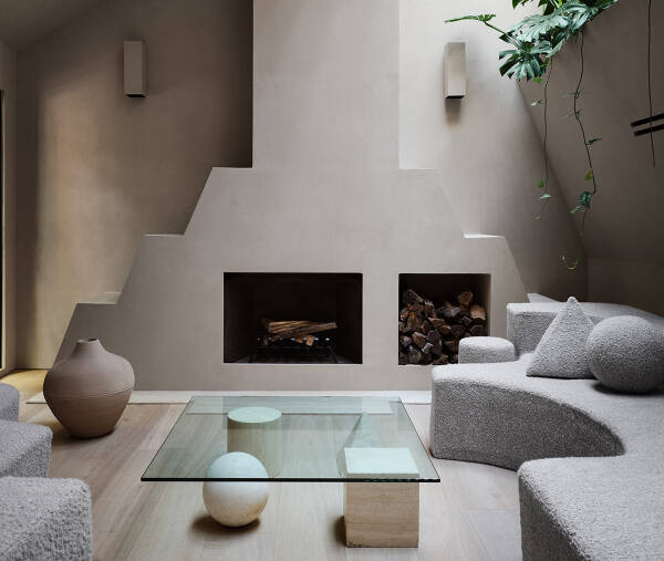 Необычный дом дизайнера в лесу на Лонг-Айленде