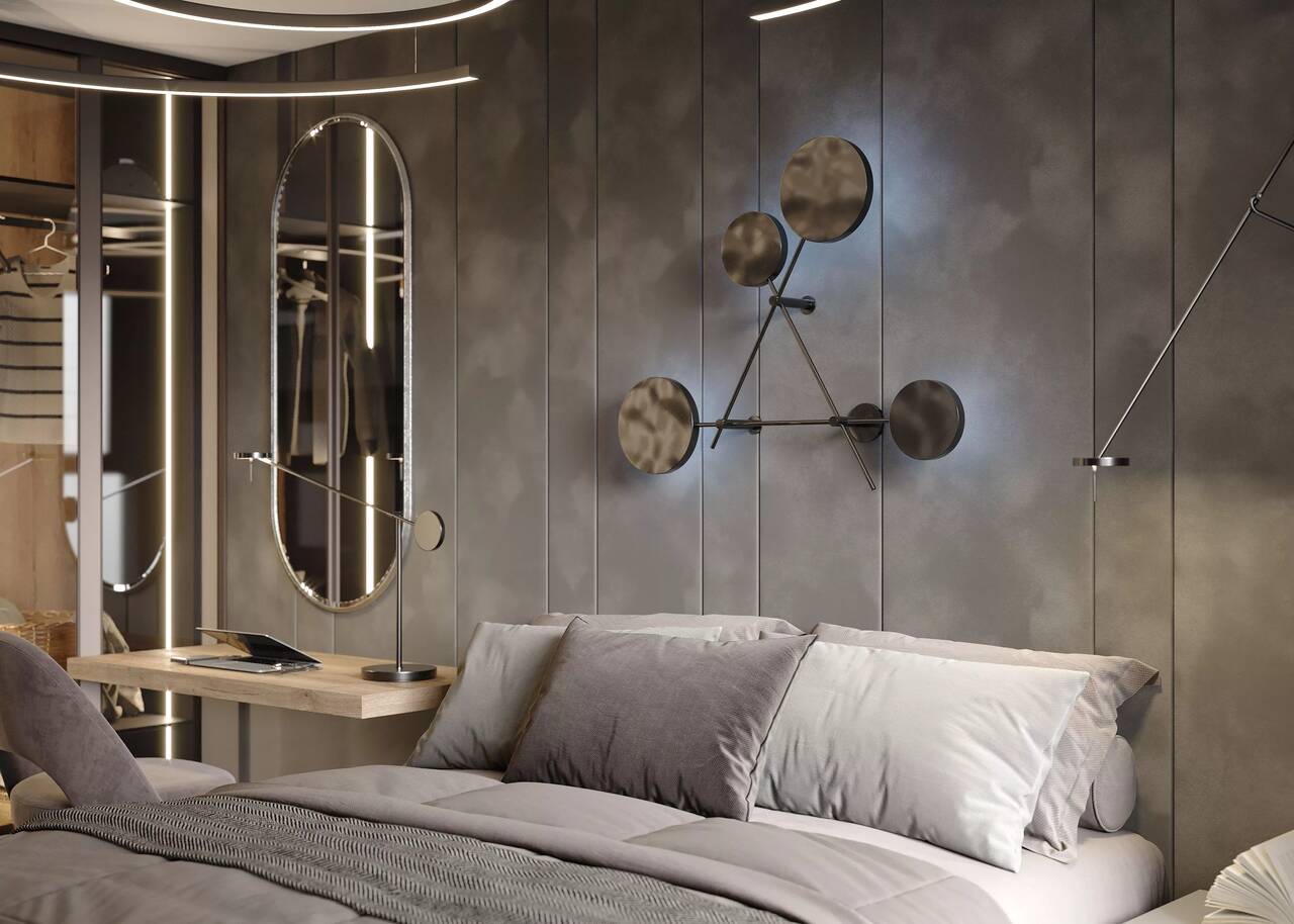 Характеристика и особенности выбора стеновых панелей для спальни &mdash; как создать комфортную атмосферу и улучшить интерьер без лишних затрат