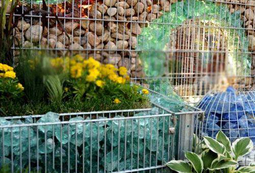 Заборы из сетки пергоны