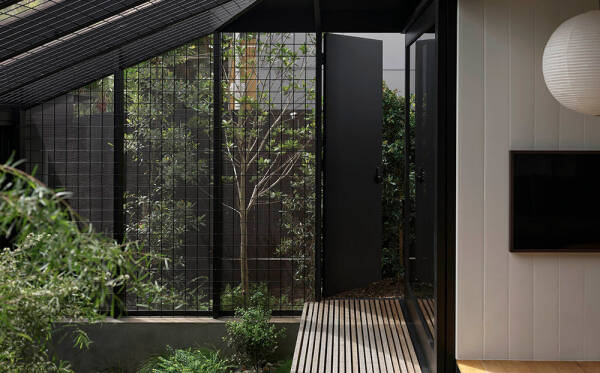 Человек и природа под одной крышей: дом в Брисбене