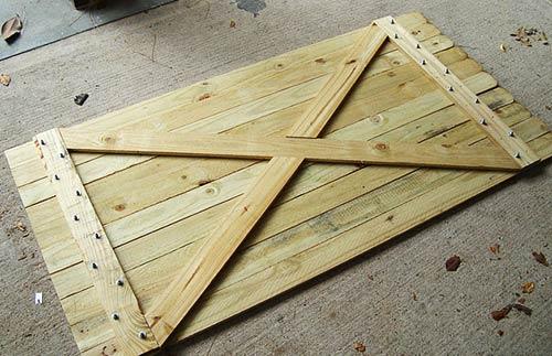 Дешёвые калитки для дачи