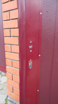 Как врезать замок в калитку