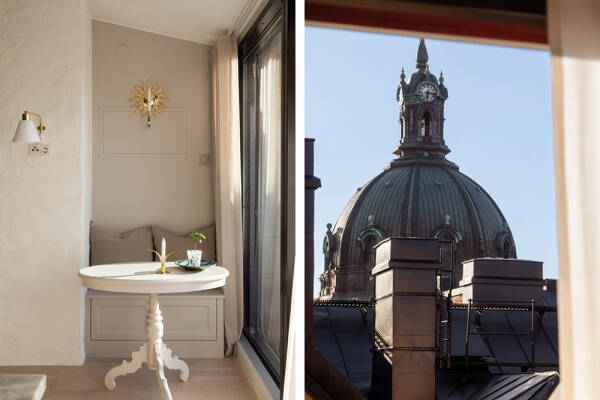 Элегантный современный интерьер лофта в Стокгольме